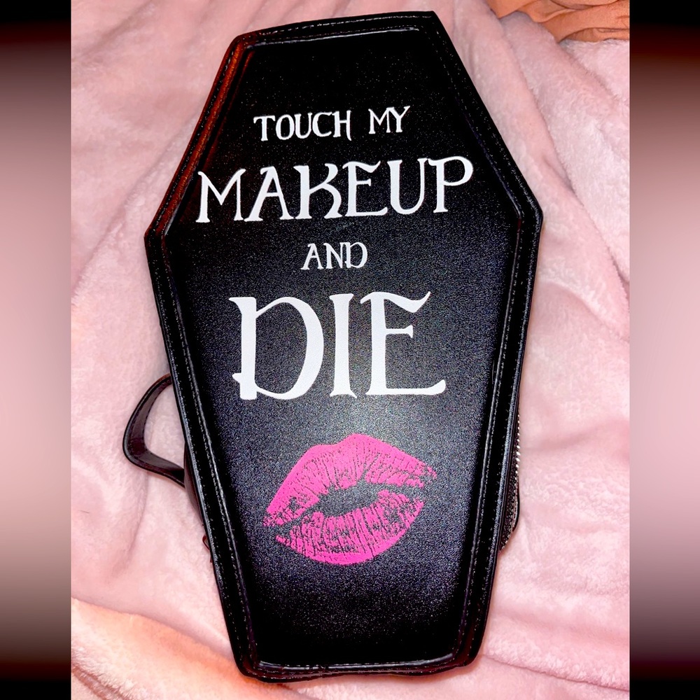 Dolls kill coffin make up bag